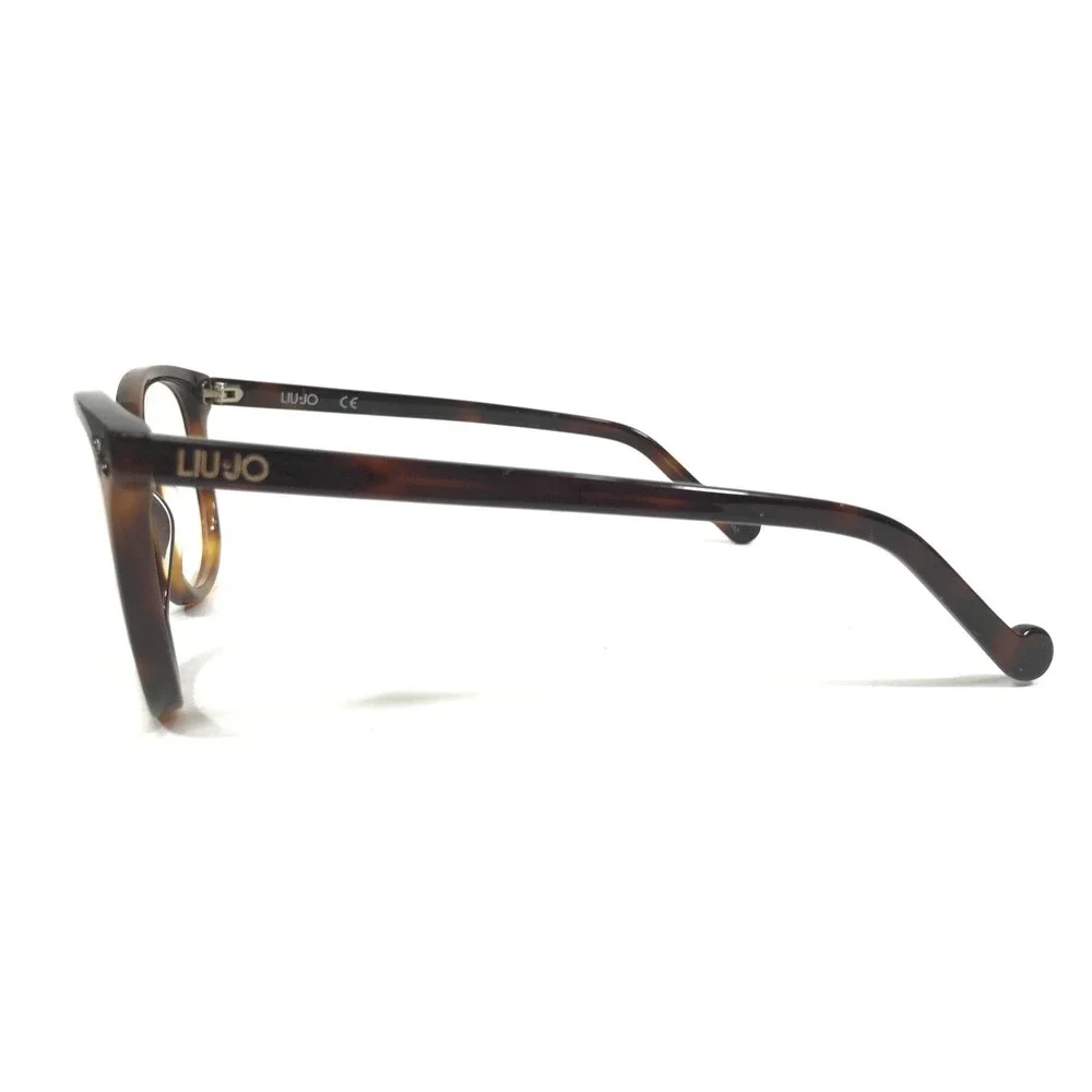 Liu Jo Eyeglasses Frames LJ2665 215 Tortoise Round Cat Eye Oversized 52-19-135